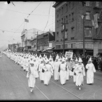 KKK marching