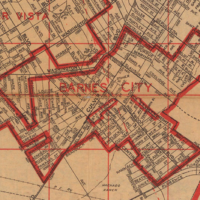Barnes City Map